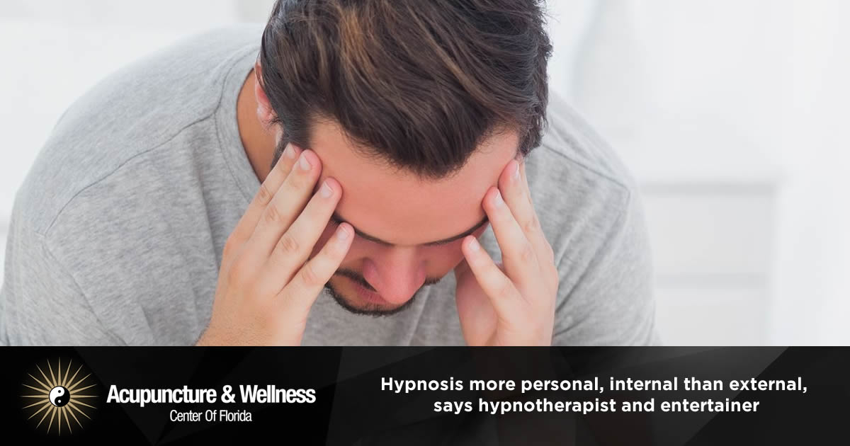 Hypnosis More Personal, Internal Than External, Says Hypnotherapist And